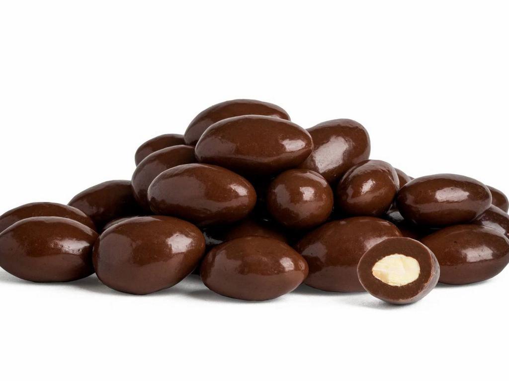 Dark Chocolate Covered Almonds · Our dark chocolate-covered almonds are made with semi-sweet dark chocolate and whole, dry-roasted almonds. Allergens: Tree nuts