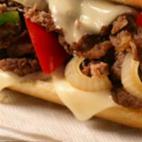 1. Original Philly Steak · With onions, peppers and mozzarella cheese.