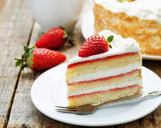 Strawberry Cake · Classic strawberry cake with a sweet frosting.