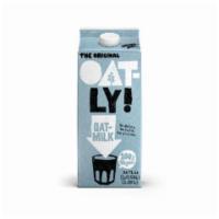 Oatly Original Oatmilk 1 Half Gallon · Our Original Oatmilk is a smooth, creamy gluten-free oatmilk that works great in coffee
