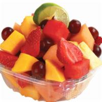 16. Sopa de Frutas · De Alcurnia. Watermelon, strawberry, grapes, mango, pineapple, cantaloupe, lime with mild or...
