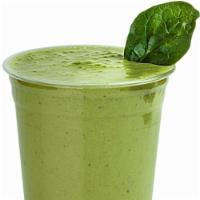 36. Special Green Juice · Ingredients: spinach, grapes, pineapple, banana, honey, and natural orange juice.