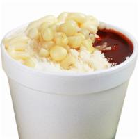 37. Mexi-Corn · White or yellow corn with  sour cream, mayo, parmesan cheese, mild or hot chile.