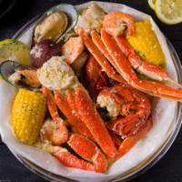 Du Jour Catch Special · 3 lb. of your choice of seafood,  includes 3 corn and 3 potatoes, 