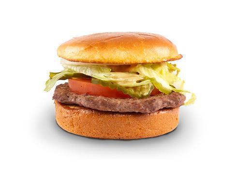 Single · ¼ pound beef burger on a buttery toasted brioche bun