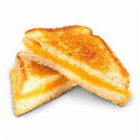 Grilled cheese · Buttery Texas Toast with sliced cheddar cheese