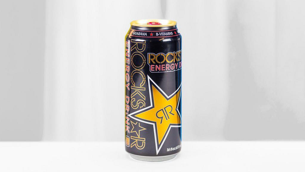 Rockstar Energy - 16 oz · 16 oz can. Original or sugar free.