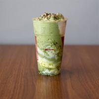 Camo Matcha · Blended grade a matcha with signature camo brulee and crushed oreos. Size: 20 oz.