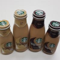 Starbucks Frappuccino · Vanilla, mocha,  and coffee.