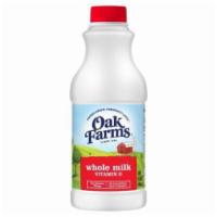 Oak Farms Whole Milk 1 Pint · Whole milk made using no artificial growth hormones.