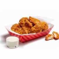 Breaded Boneless Wings 8ct · Delicious boneless chicken wings, double breaded, baked to a crispy perfection