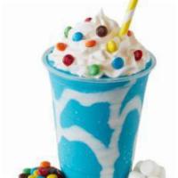 Cotton Candy Shake · Kids and adults alike will love the Cotton Candy shake made with our famous Blue Cotton Cand...