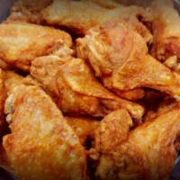 Buffalo Chicken Wings  · 6 plain chicken wings by default, choose a style and size for customization.