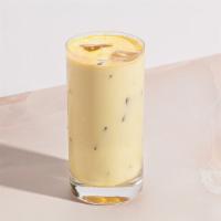Iced Turmeric Latte · Made with Resilience Turmeric Elixir: organic Hawaiian turmeric, ginger, lemon & maple sugar...