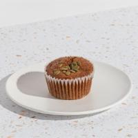 Vegan Carrot Cake Muffin · 450 calories. By The Hungry Gnome