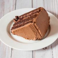 Double Chocolate Cake  · Decadent chocolate cake complimented with a smooth tasty chocolate icing. The Chocolate love...