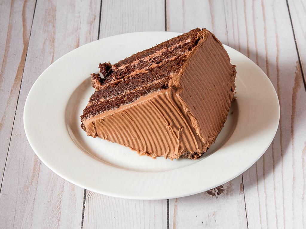 Double Chocolate Cake  · Decadent chocolate cake complimented with a smooth tasty chocolate icing. The Chocolate lover's dream.