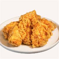 8 WINGS & 6 DRUMS COMBO · Choice of two sauces
'Original Golden Crispy' flavor is a plain chicken without sauce. 