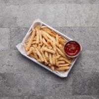 White Snowing Cheese Fries · White Snowing Cheese sprinkled on extra crispy coated french fries