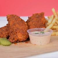 Nash's 2 Tenders Combo · 2 of Nash’s famous jumbo, buttermilk herb marinated, double hand-breaded, spicy chicken tend...