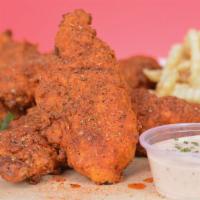 Nash's 5 Tender Combo · 5 of Nash’s famous jumbo, buttermilk herb marinated, double hand-breaded, spicy chicken tend...