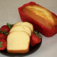 Vanilla Pound Cake · Classic and versatile. A delightful companion when sprinkled with fresh fruit or smothered i...