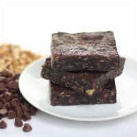 Double Chocolate Walnut Bar · Loaded with an abundance of chopped walnuts mixed with semi-sweet chocolate and extraordinar...