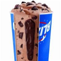 Royal Ultimate Choco Brownie Blizzard® Treat · Brownie pieces, choco chunks and cocoa fudge blended with our world-famous soft serve to Bli...