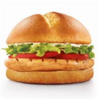 Classic Grilled Chicken Sandwich · made w/ mayo, lettuce & tomato