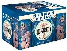 Coney Island Merman NY IPA · Must be 21 to purchase. 12 oz. cans. 