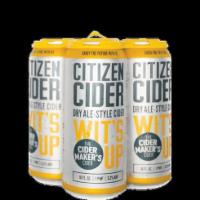 Citizen Cider Wit's Up · Must be 21 to purchase. 16 oz. can. 