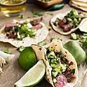 Tacos al Pastor - Pork · Classic shepherd-style pork - you can't go wrong! Authentic street tacos served on corn tort...