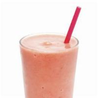 Mango-Berry Smoothie · Mango, strawberry and pineapple.