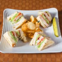 Turkey Special Sandwich · Lean, thinly sliced and piled high on rye bread with Thousand Island dressing and coleslaw. ...
