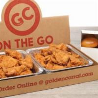 THE 20 PIECE CROWD PLEASER · THE 20 PIECE CROWD PLEASER – (w/ ROLLS or BISCUITS). 20-piece fried chicken party pack. Choo...
