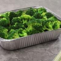 Steamed Broccoli - Pan · Serves 15-18.