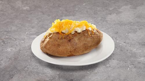 Baked Potato · Baked potato, sour cream, margarine. Serve one.