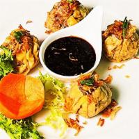 15. Steamed Thai Dumpling · Steamed dumpling stuffed with ground pork and shrimp.