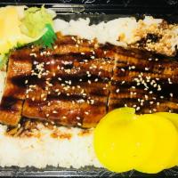 51. Unaju Don · Broiled eel with sauce over seasoned rice. Served with choice of side.