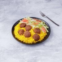 Falafel Over Rice · 