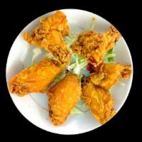 Fried Chicken Wing · mixed 6 pieces. choice of fried rice, lomein or french fries for add-on.