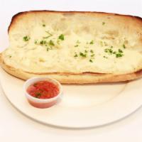 Garlic bread with cheese · 