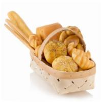 Bread Basket · 1 naan, 1 garlic naan, 1 roti and 1 onion kulcha.