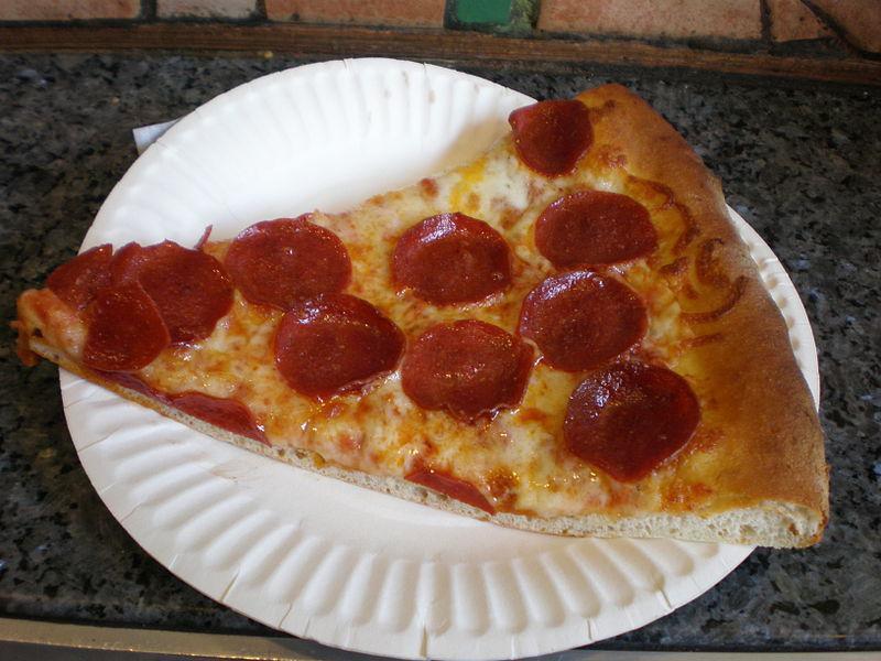 Pepperoni Pizza Slice · 