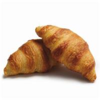 Butter Croissant · Flaky croissant made of layers of puff pastry and butter.