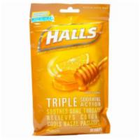 Halls Honey-Lemon Bag 30 Count · Enjoy this classic HALLS Cough drops in Honey-Lemon flavor to help fight coughs, soothes sor...