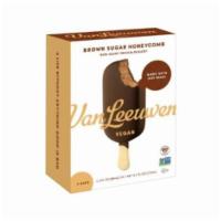Van Leeuwen Vegan Brown Sugar Honeycomb Ice Cream Bar (4 bars) · Nothing makes us happier than this Vegan Brown Sugar Honeycomb Ice Cream Bar. The name, alon...