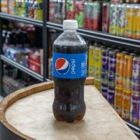 Pepsi · 2-liter bottle or 12 pack cans.
