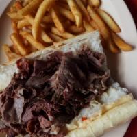 1. Italian Beef · Yadi's Home Made Italian Beef served on French Bread, includes fries and drink.