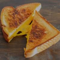 Ooey Gooey Grilled Cheeze Sandwich · Layers of melted, stick to the roof of your mouth goodness! Choose three slices of your favo...